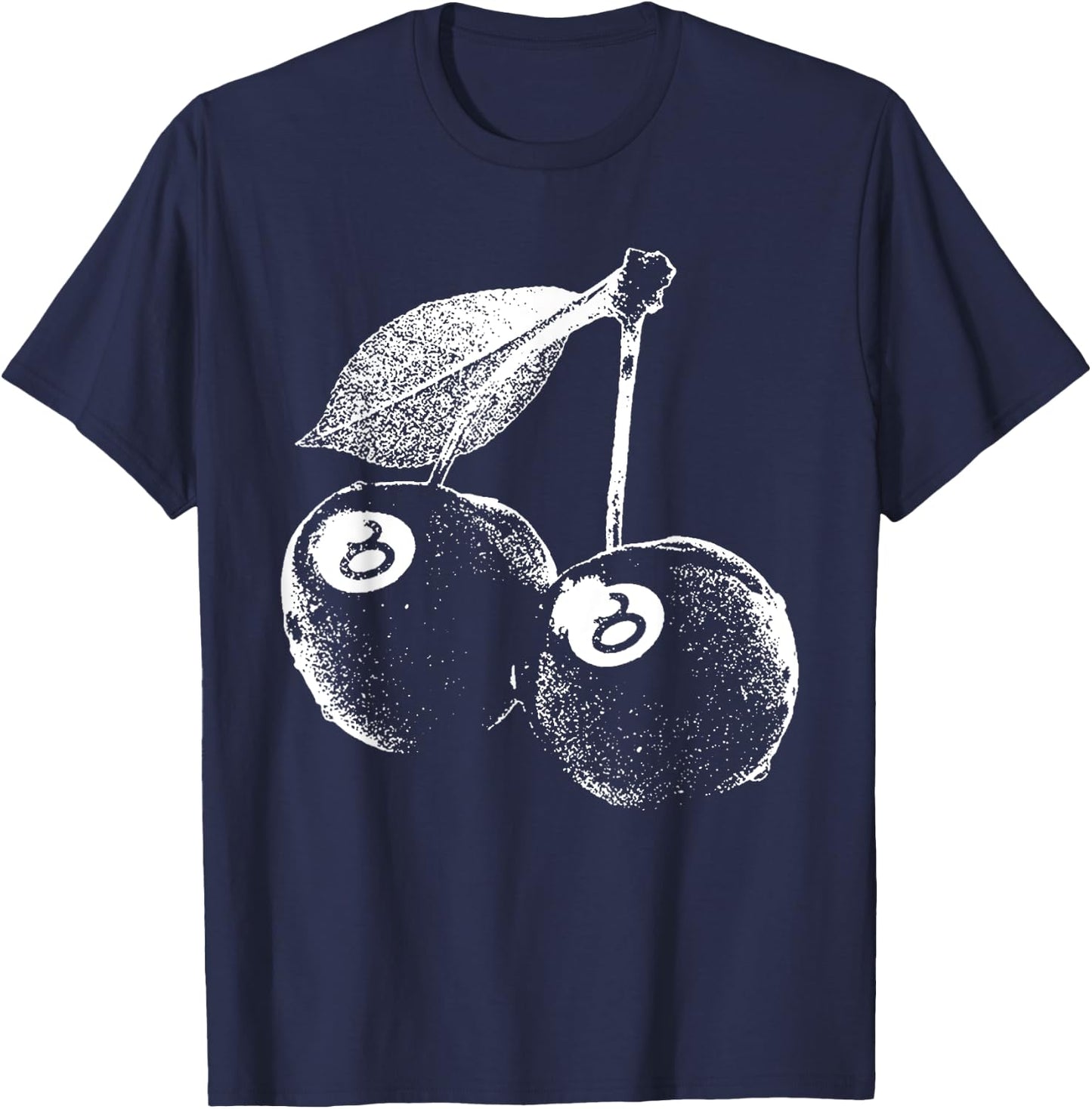 Ball 8 Black Cherry T-Shirt - T-Shirt | Navy