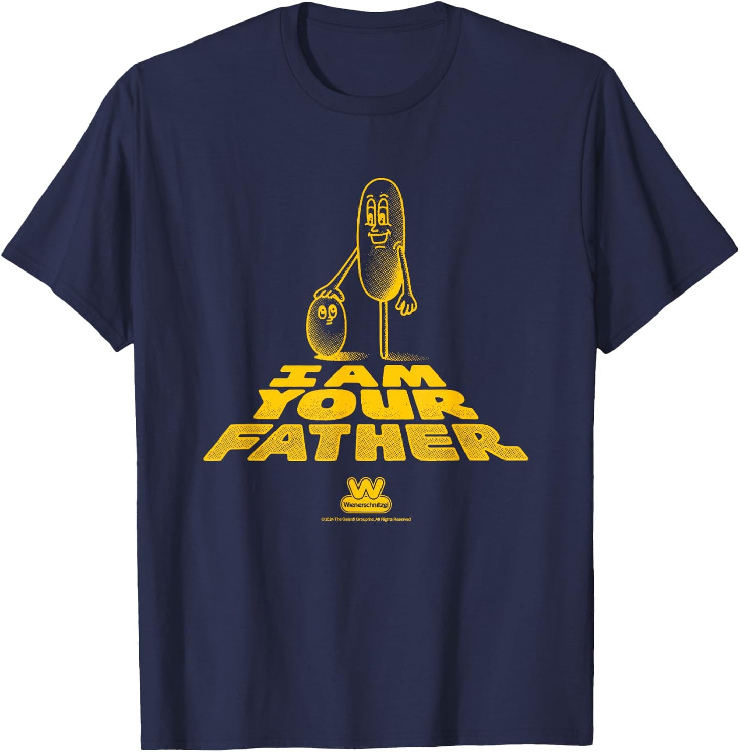 Wienerschnitzel Father's Day I Am Your Father Corndogs T-Shirt - T-Shirt | Navy