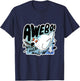 Awebo Ptarmigan Arctic Cute Bird Internet Meme Funny Chicken T-Shirt - T-Shirt | Navy