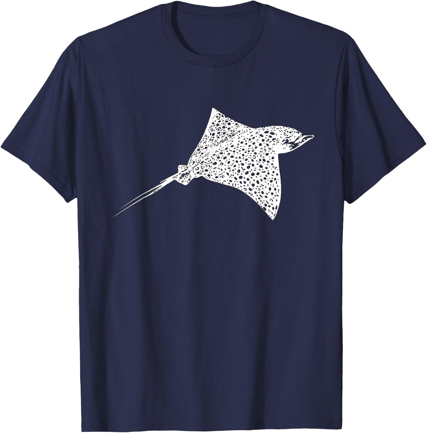 Spotted Eagle Ray Diver T-Shirt - T-Shirt | Navy