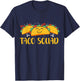 Cool Taco Squad Funny Illustration Men and Women T-Shirt - T-Shirt | Navy