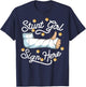 Funny Broken Arm Get Well Gift Girls Kids Bone Fracture T-Shirt - T-Shirt | Navy
