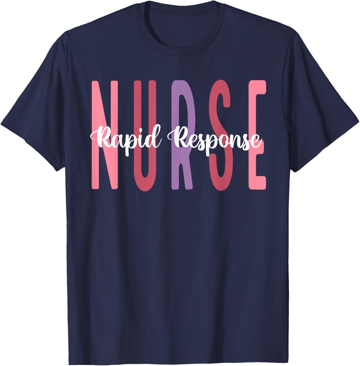 Rapid Response Team nurse T-Shirt - T-Shirt | Navy