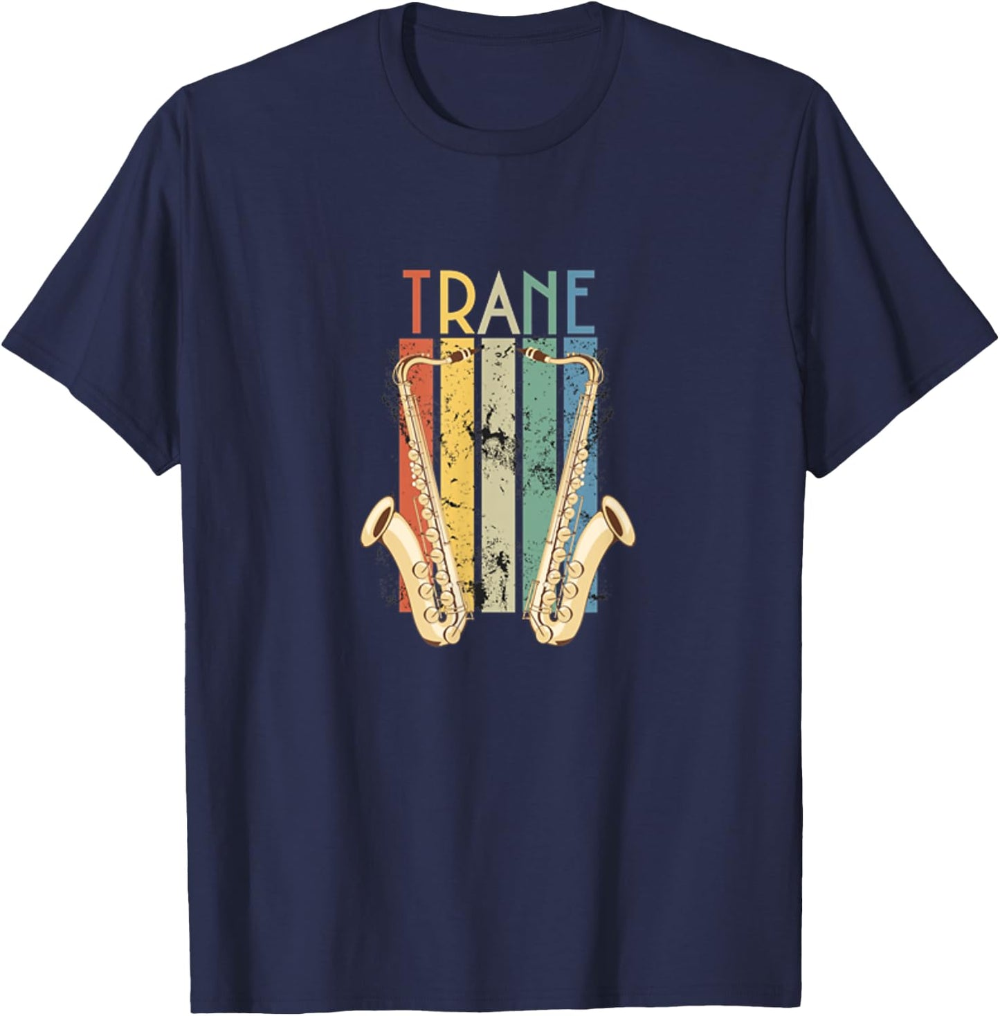 Yes, I Speak Coltrane - Jazz Music Lover T-Shirt - T-Shirt | Navy