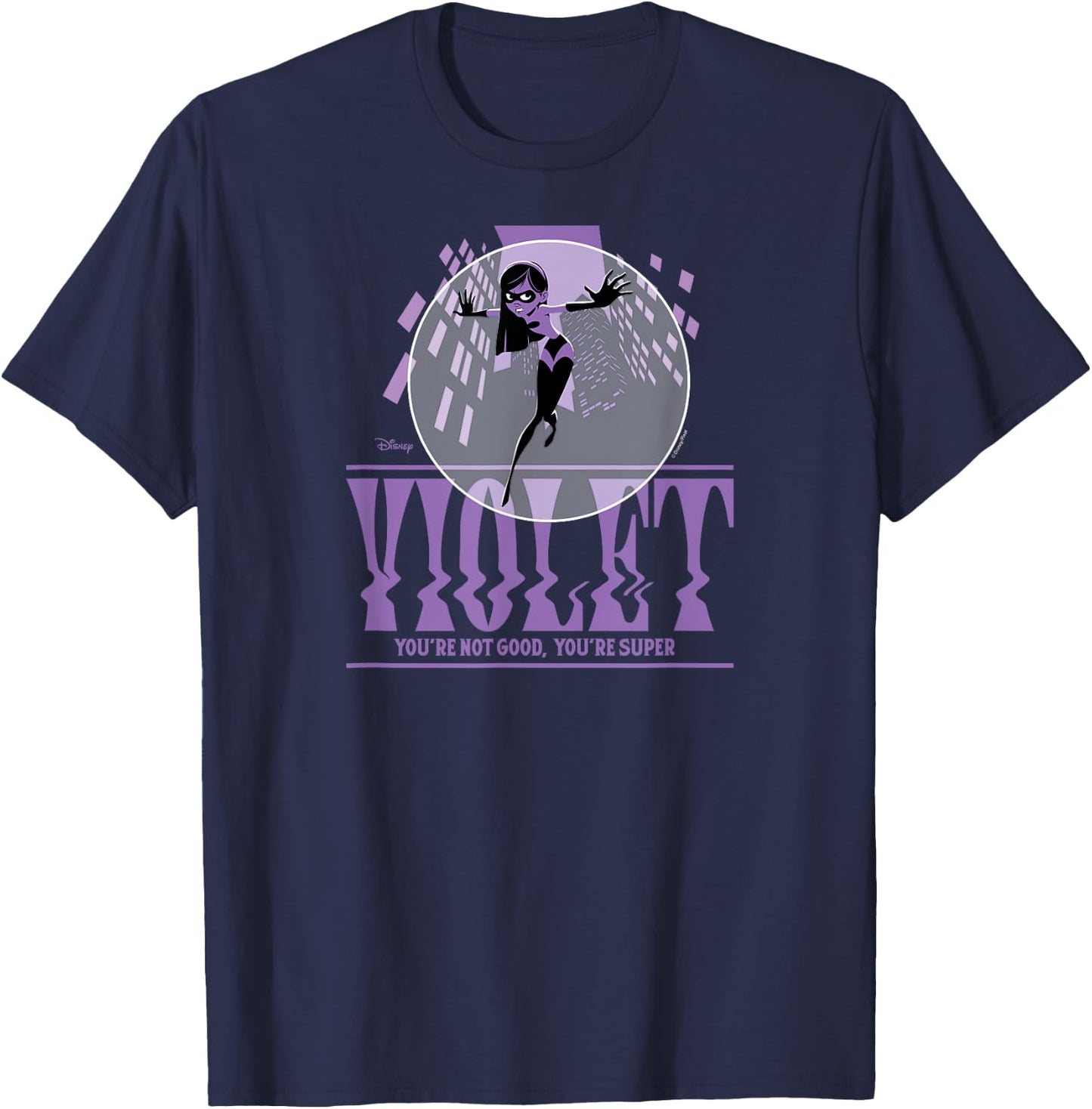 The Incredibles, The Incredibles 2 - Violet You're Super T-Shirt - T-Shirt | Navy