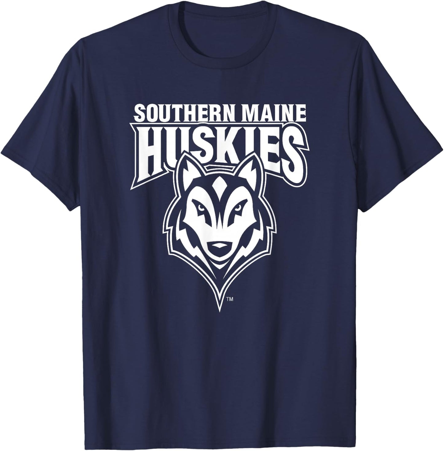 University of Southern Maine USM Huskies T-Shirt - T-Shirt | Navy