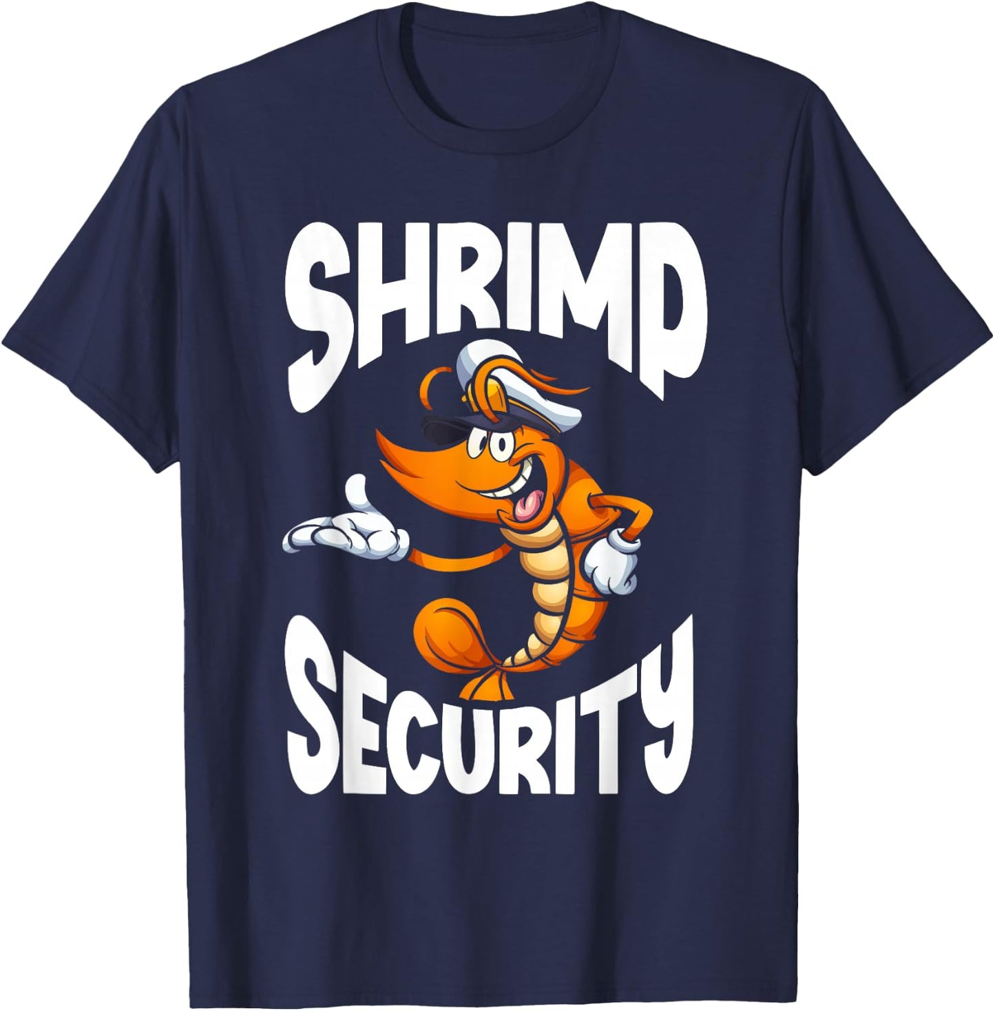 Shrimp Whisperer Shellfish Shrimp Lover Prawn T-Shirt - T-Shirt | Navy