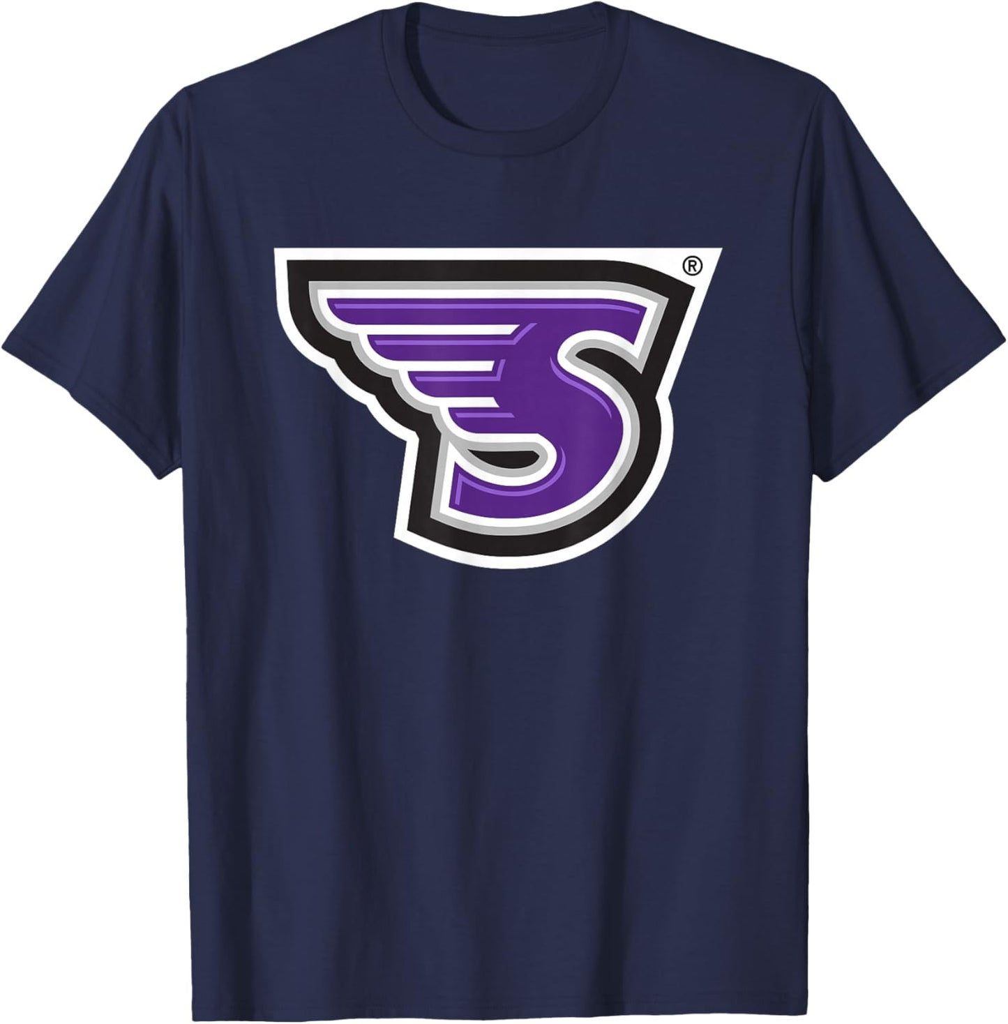 Stonehill College Skyhawks Athletic A Logo T-Shirt - T-Shirt | Navy