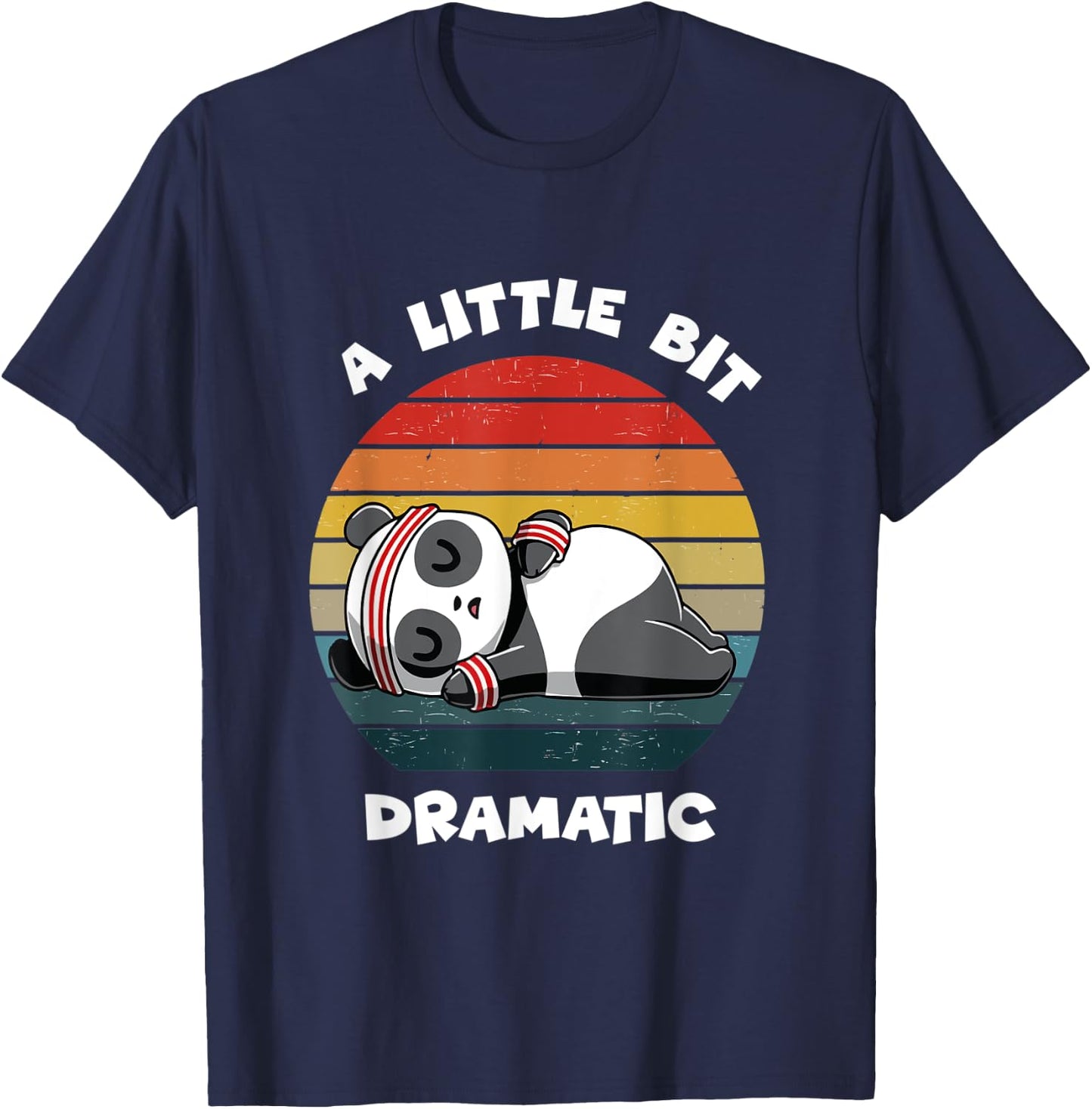 A Little Bit Dramatic T-Shirt - T-Shirt | Navy