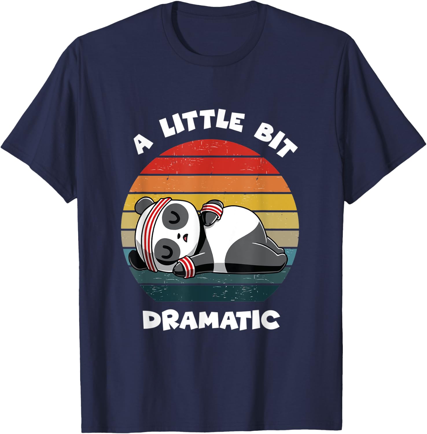 A Little Bit Dramatic T-Shirt - T-Shirt | Navy