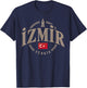 Izmir Türkei Turkey City Iconic Design T-Shirt - T-Shirt | Navy