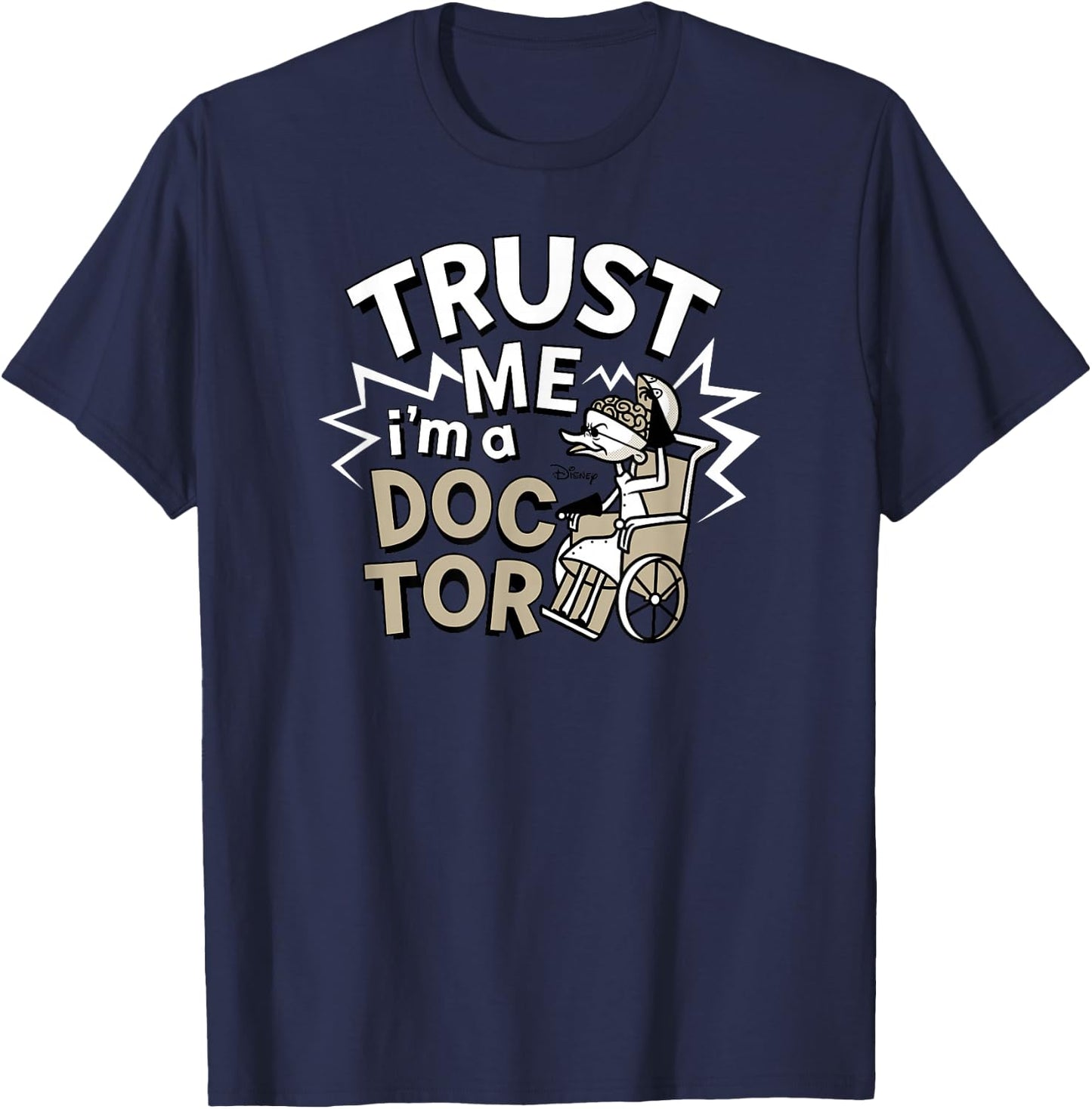 Nightmare Before Christmas - Trust Me, I'm A Doctor T-Shirt - T-Shirt | Navy