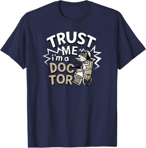Nightmare Before Christmas - Trust Me, I'm A Doctor T-Shirt - T-Shirt | Navy
