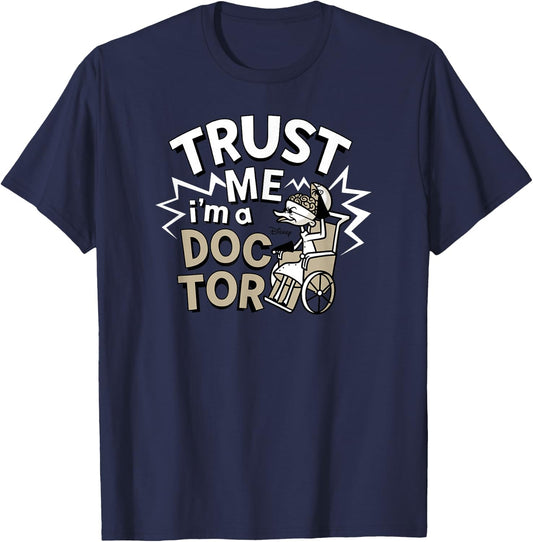 Nightmare Before Christmas - Trust Me, I'm A Doctor T-Shirt - T-Shirt | Navy