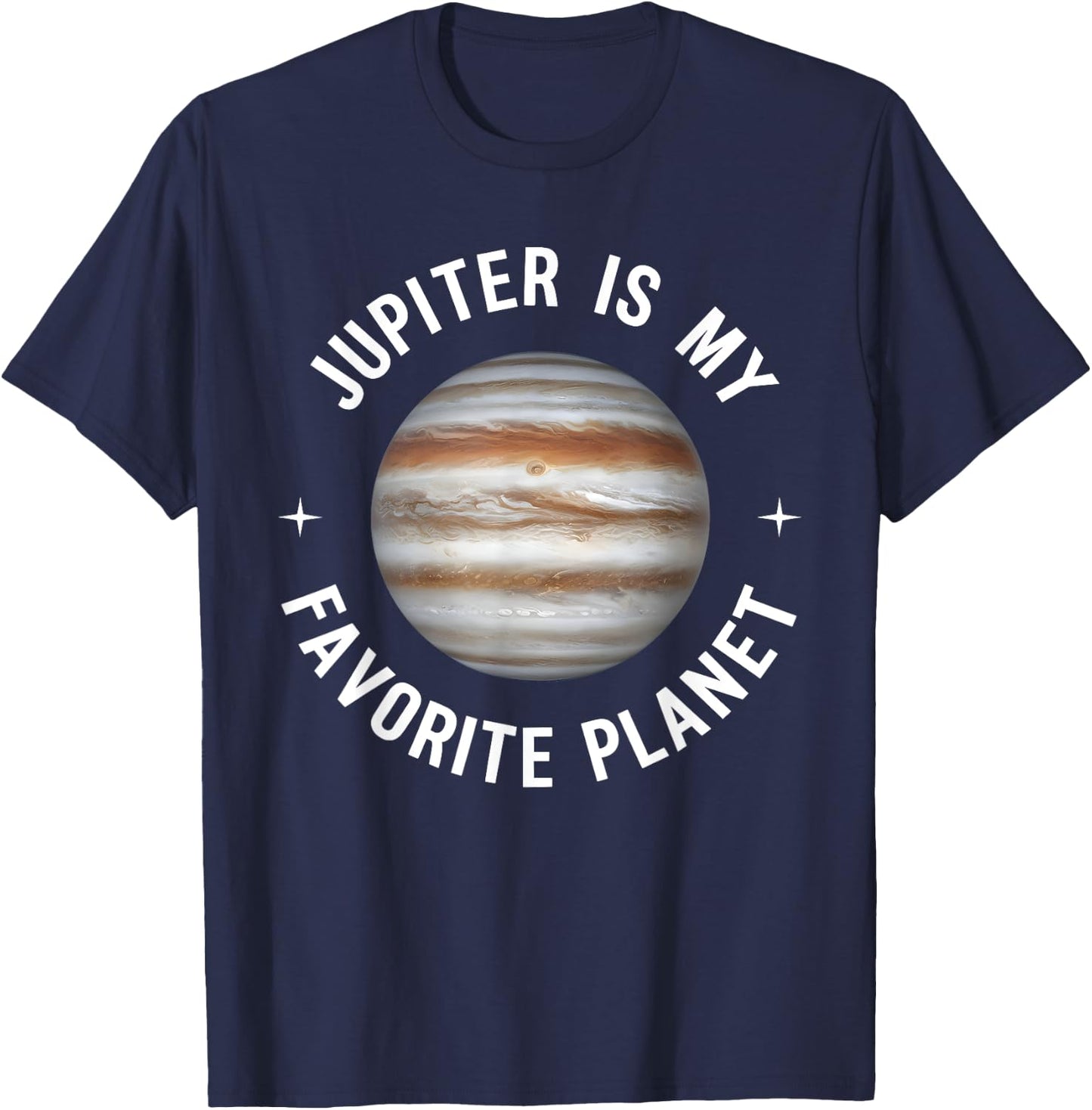 Jupiter Is My Favorite Planet T-Shirt - T-Shirt | Navy