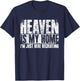 Heaven Is My Home Spiritual Christian Apparel T-Shirt - T-Shirt | Navy