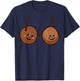 Summer Coconuts Bra Halloween Costume Men Women T-Shirt - T-Shirt | Navy