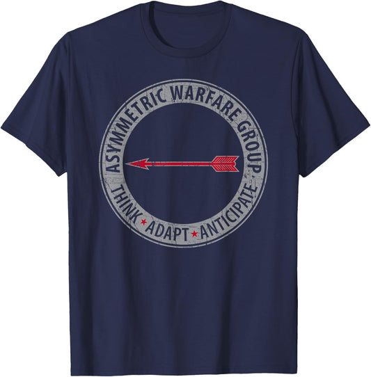 American Marauder: Asymmetric Warfare Group T-Shirt - T-Shirt | Navy
