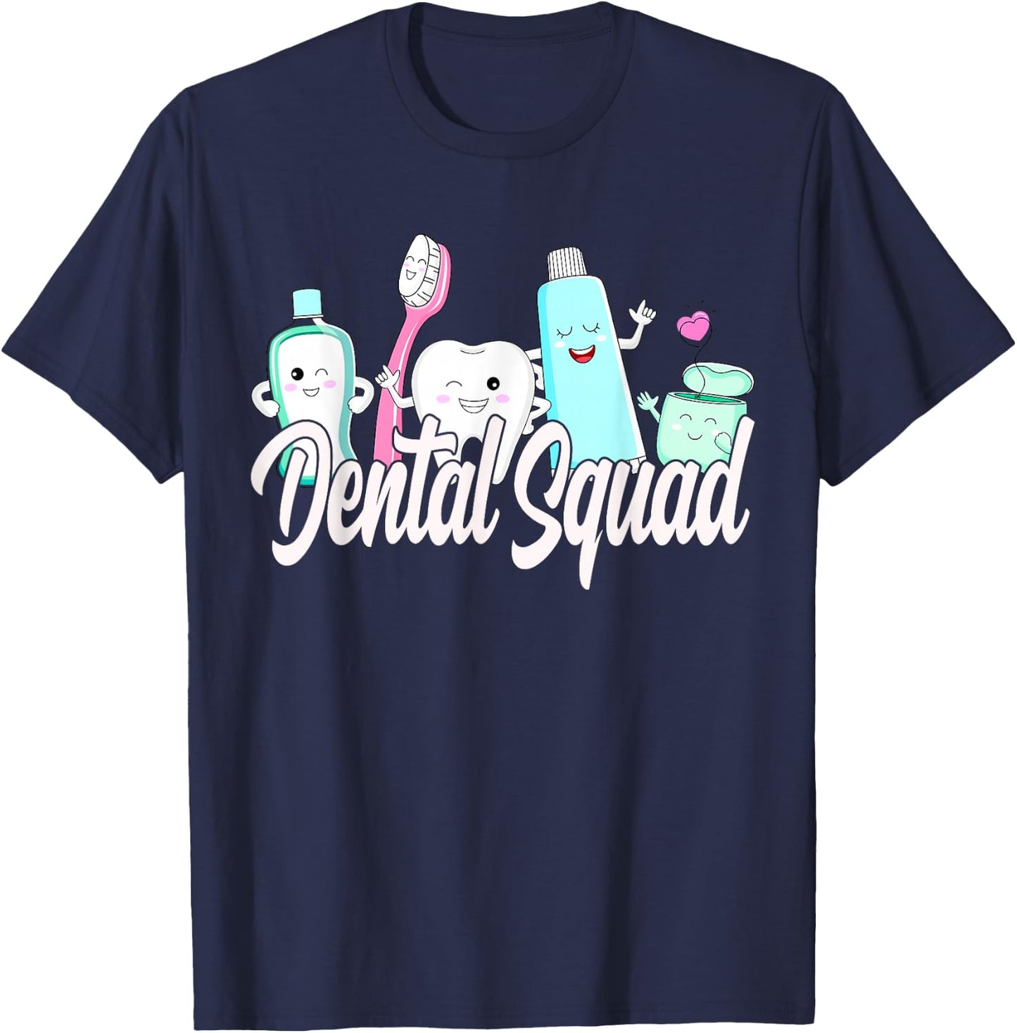 Dental Squad . Dental lab Hygienist T-Shirt - T-Shirt | Navy
