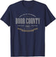 Door County WI Wisconsin Vacation Souvenir T-Shirt - T-Shirt | Navy
