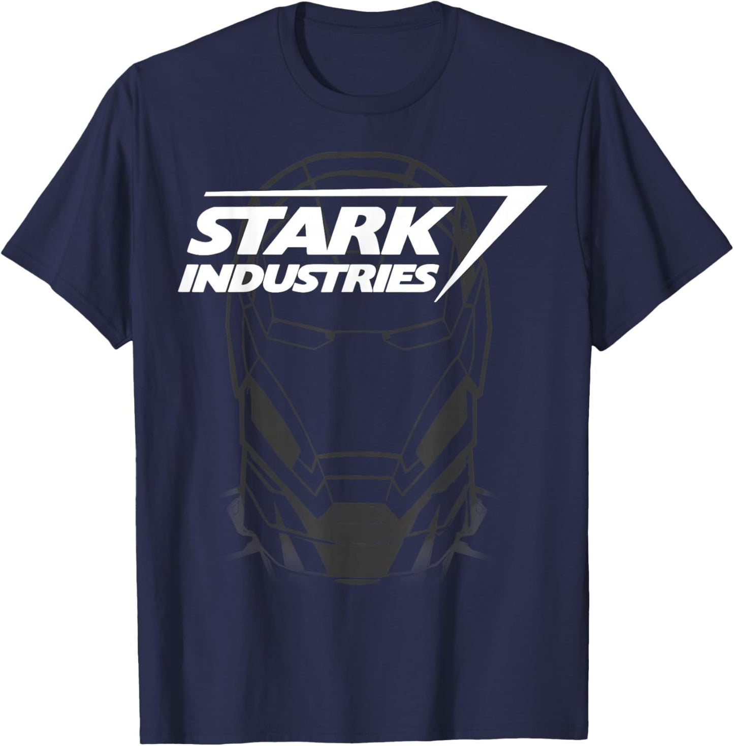 Marvel Avengers Iron Man Stark Industries T-Shirt - T-Shirt | Navy
