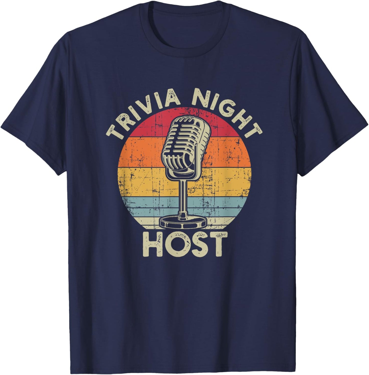 Trivia Night Host Game Night Funny Trivia T-Shirt - T-Shirt | Navy