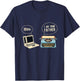 Computer Typewriter I Am Your Father Programmer Accessories T-Shirt - T-Shirt | Navy