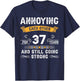 Annoying Each Other For 37 Years 37th Wedding Anniversary T-Shirt - T-Shirt | Navy