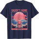 Daddy's Home, Trump 2024, Republican Gifts , Small, Black T-Shirt - T-Shirt | Navy