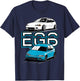 Civic eg6 Japanese car T-Shirt - T-Shirt | Navy