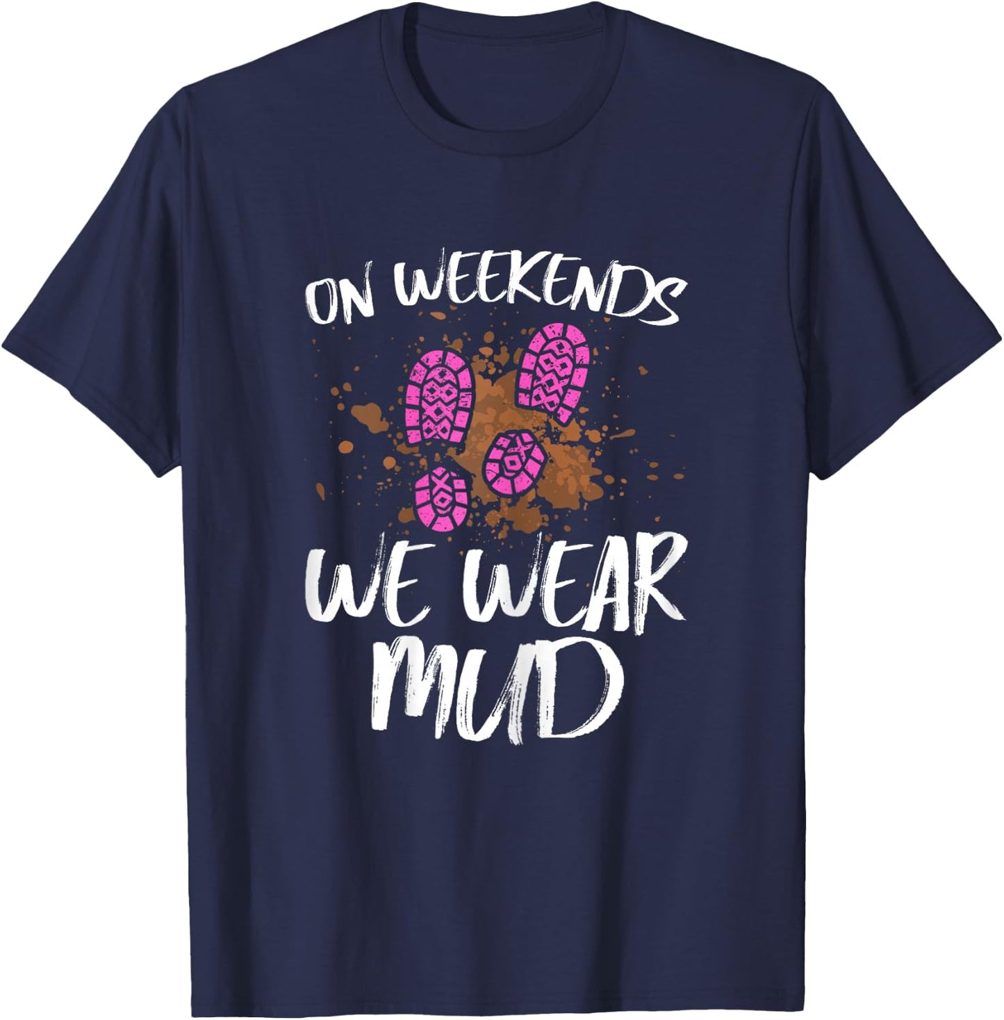 Mud girl run T-Shirt - T-Shirt | Navy