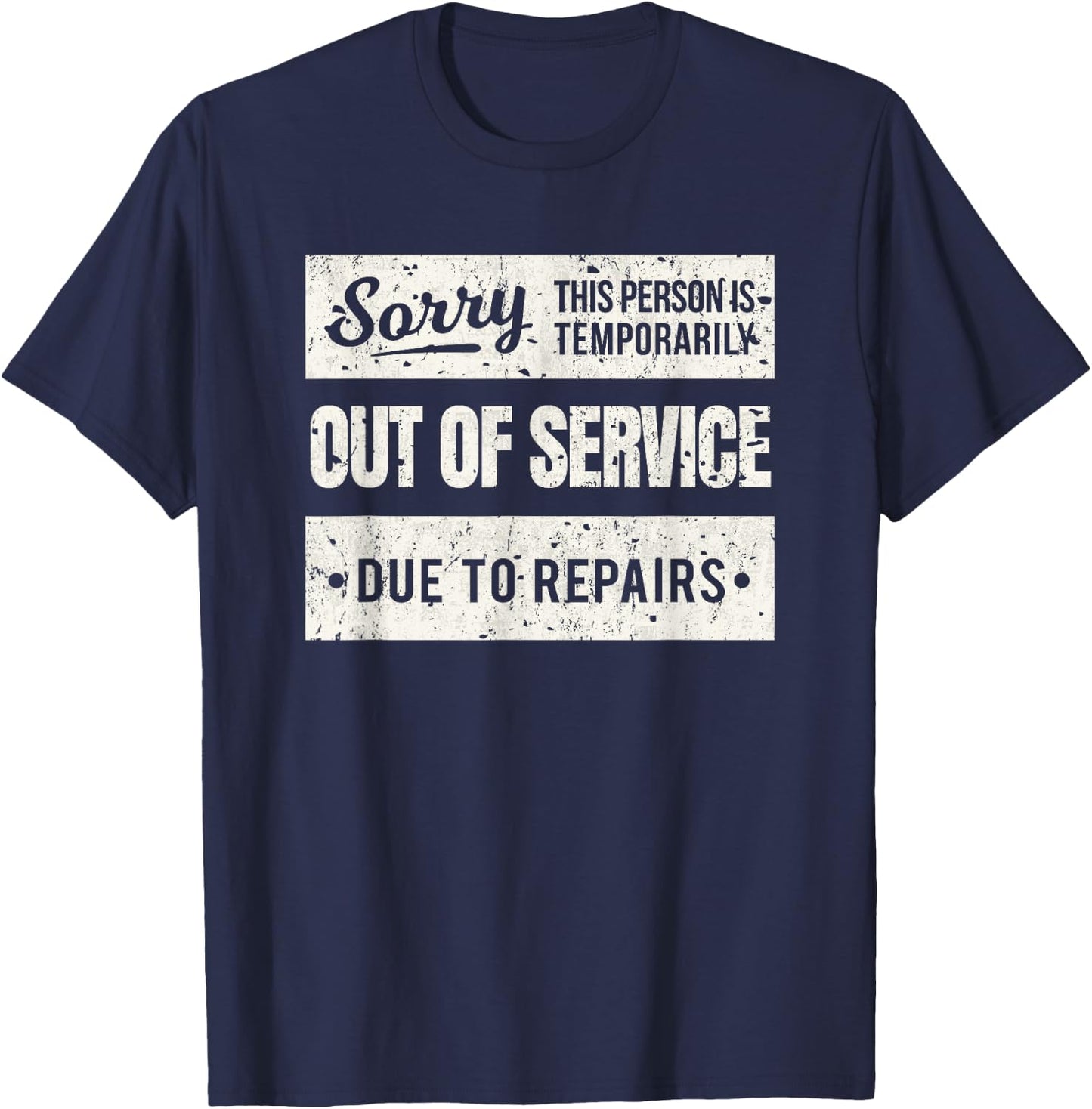 Funny Hip Knee Shoulder Joint Replacement Surgery T-Shirt - T-Shirt | Navy
