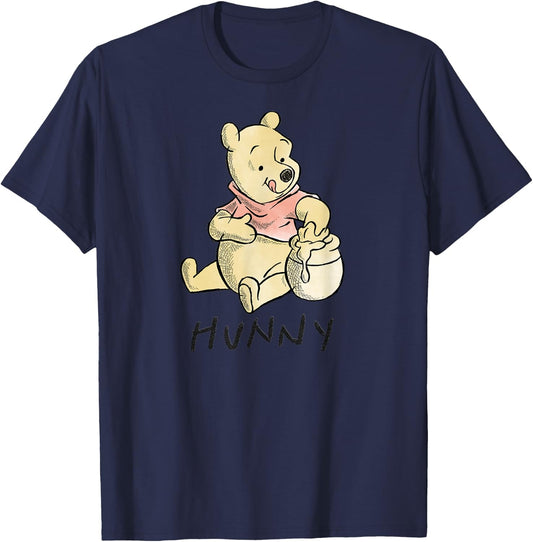 Disney - Winnie The Pooh Hunny T-Shirt - T-Shirt | Navy