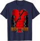 Marvel Deadpool & Wolverine Halloween Deadpool Costume T-Shirt - T-Shirt | Navy