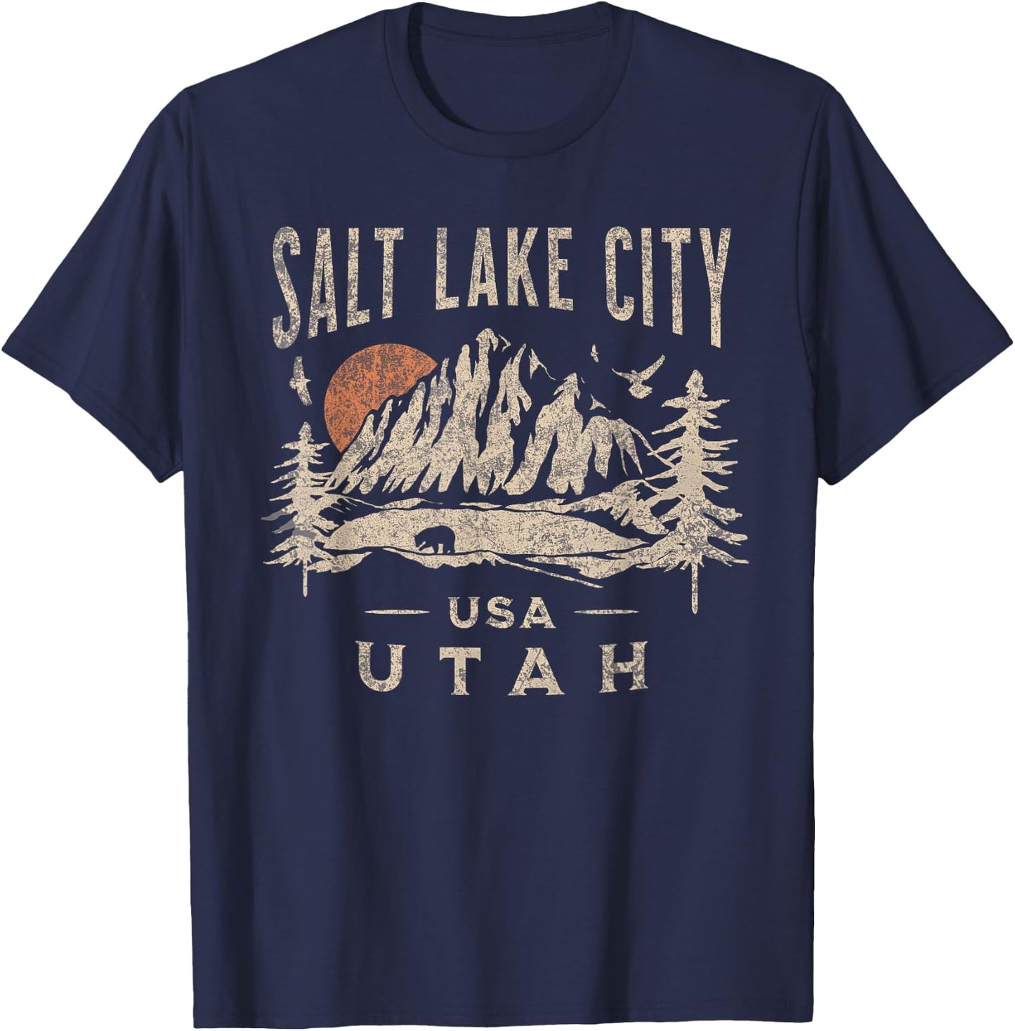 Salt Lake City T-Shirt - T-Shirt | Navy