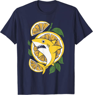 Lemon Shark T-Shirt - T-Shirt | Navy