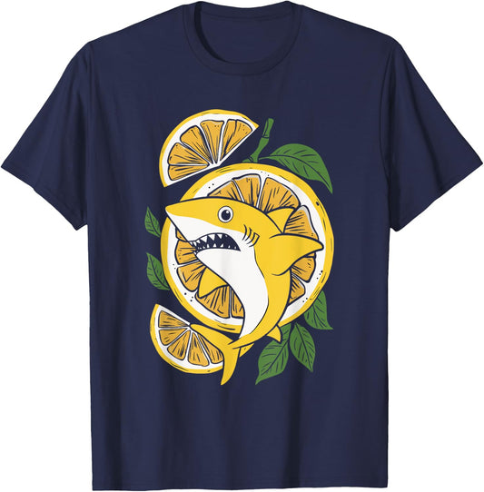 Lemon Shark T-Shirt - T-Shirt | Navy