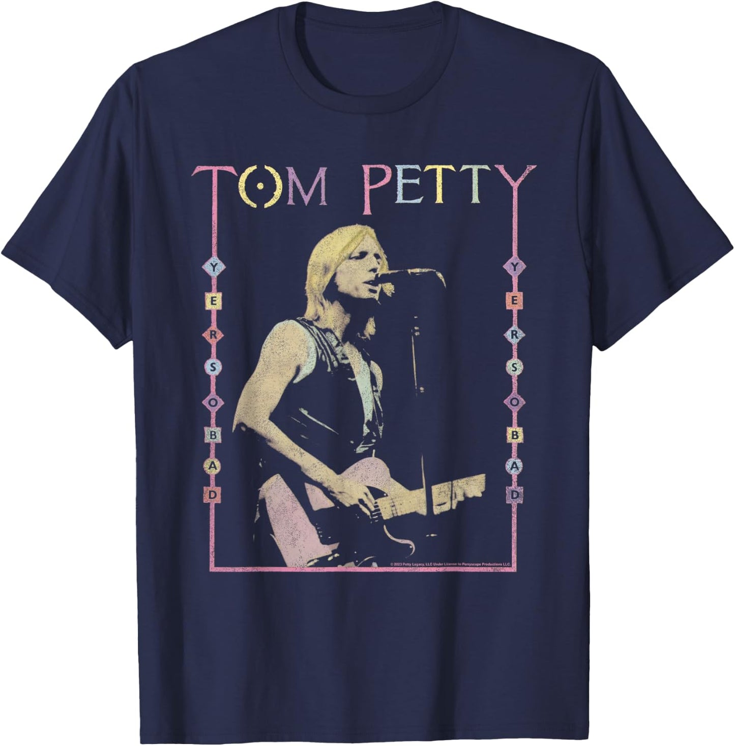 Tom Petty Yer So Bad T-Shirt - T-Shirt | Navy
