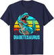 Diabetesaurus T-Rex Dinosaur Diabetic Diabetes Awareness T-Shirt - T-Shirt | Navy