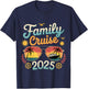 Family Cruise 2025 Matching Vacation 2025 Family Cruise T-Shirt - T-Shirt | Navy