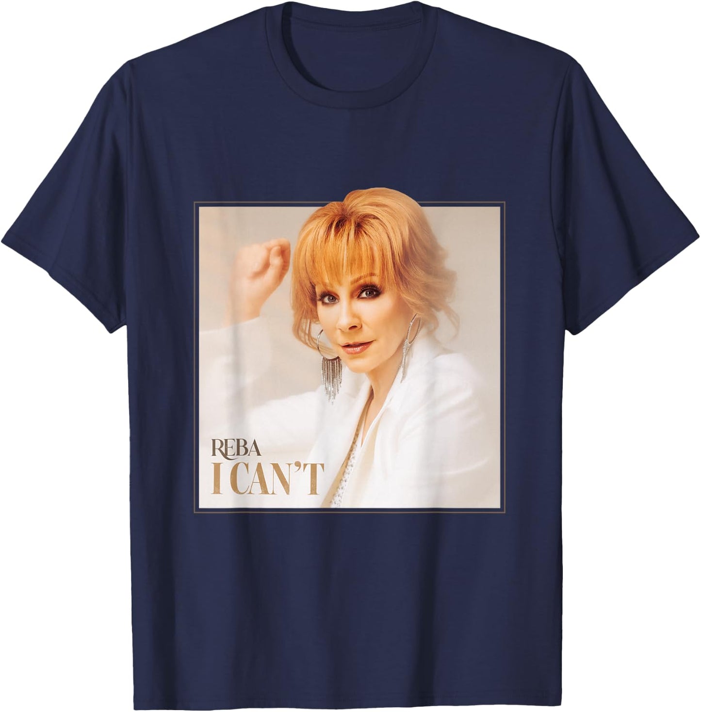 Reba: I Can't T-Shirt - T-Shirt | Navy