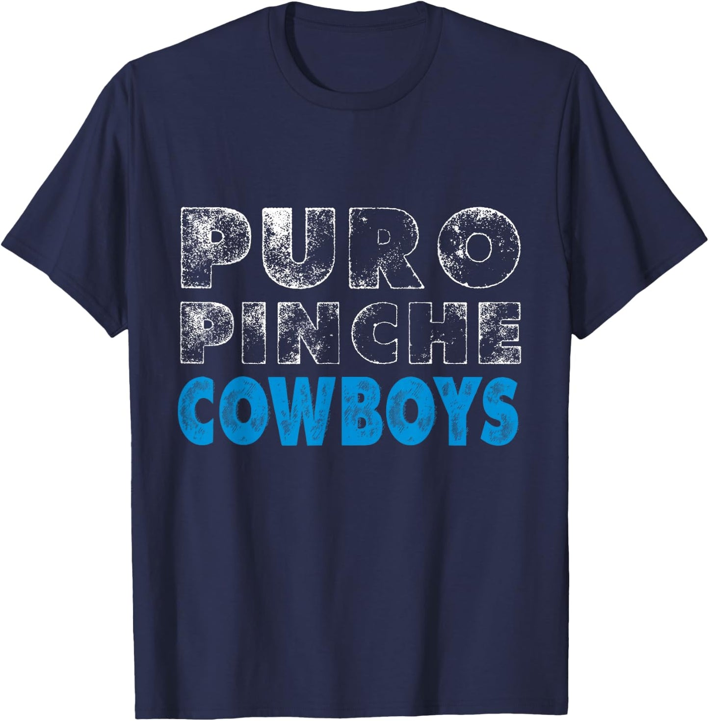 Puro Pinche Cowboys T-Shirt - T-Shirt | Navy
