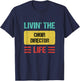 Choir Director Shirts & Gifts -Adults Black Small Modern Short Sleeve T-Shirt - T-Shirt | Navy