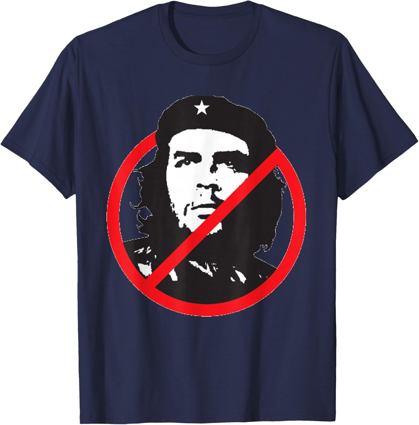 Anti Che Guevara - Anti Communism / Socialism T-Shirt - T-Shirt | Navy