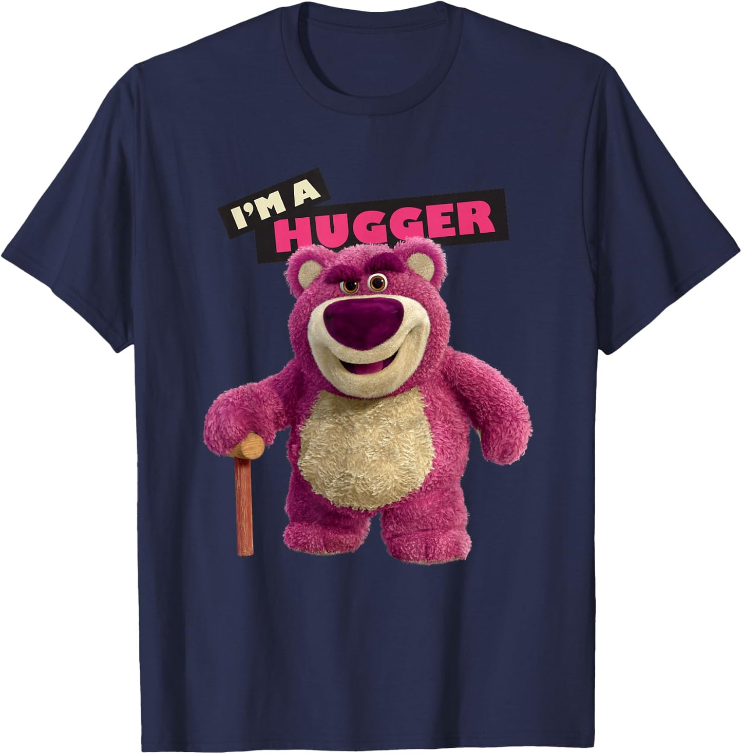 Disney and Pixar's Toy Story 3 Lotso I'm a Hugger T-Shirt - T-Shirt | Navy