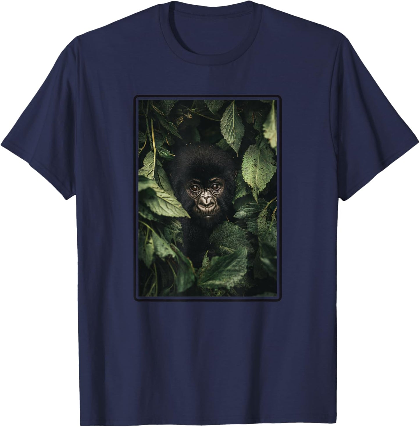 Mountain Gorilla T-Shirt - T-Shirt | Navy