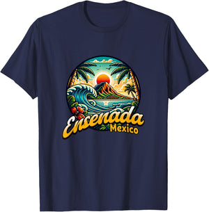 Ensenada Mexico Souvenir / Ensenada T-Shirt - T-Shirt | Navy