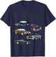 Classic Muscle Maximum Horsepower Car Logo T-Shirt - T-Shirt | Navy