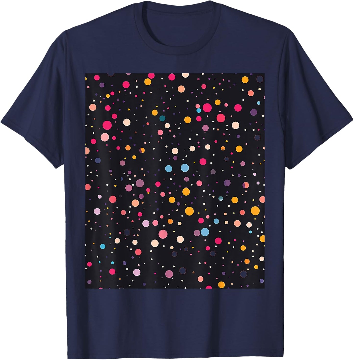 Polka Dots T-Shirt - T-Shirt | Navy