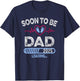 Soon to Be Dad 2025 Loading Boy for Pregnancy Announcement T-Shirt - T-Shirt | Navy